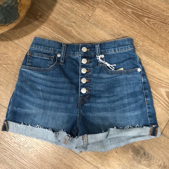 Madewell High Rise Shorts - Picture 4 of 6